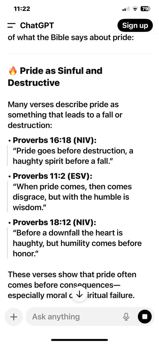 This is what Pride really means so that pride flag is a insult to Gods Rainbow ! 🏳️‍🌈 😠 The Rainbow 🌈 belongs to GOD !