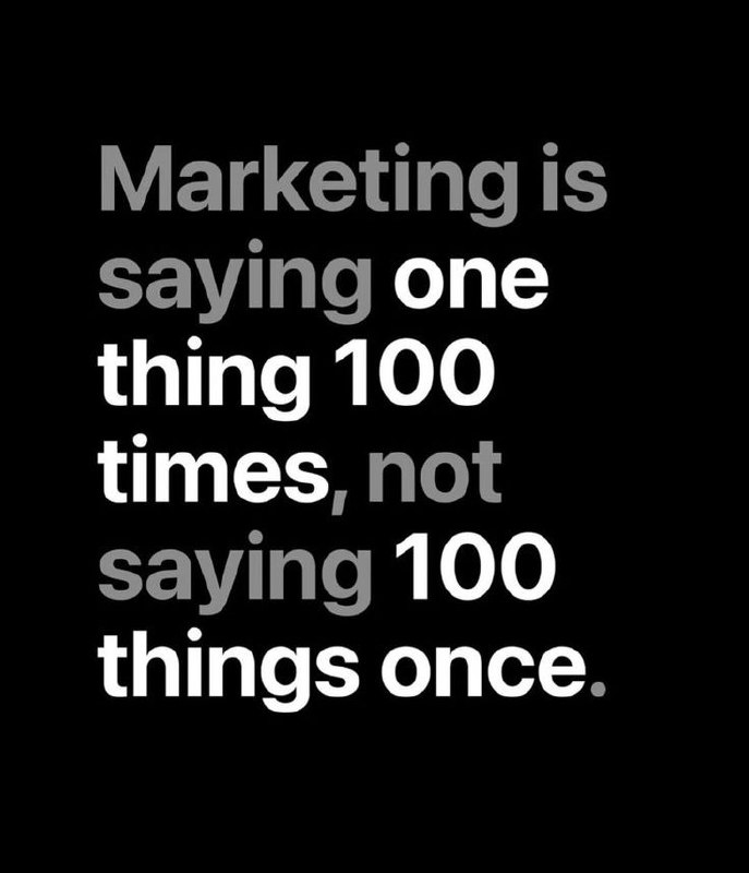theitoons's tweet photo. Marketing is conveying the same message in variety of ways. https://t.co/CYJJ7J3yCt