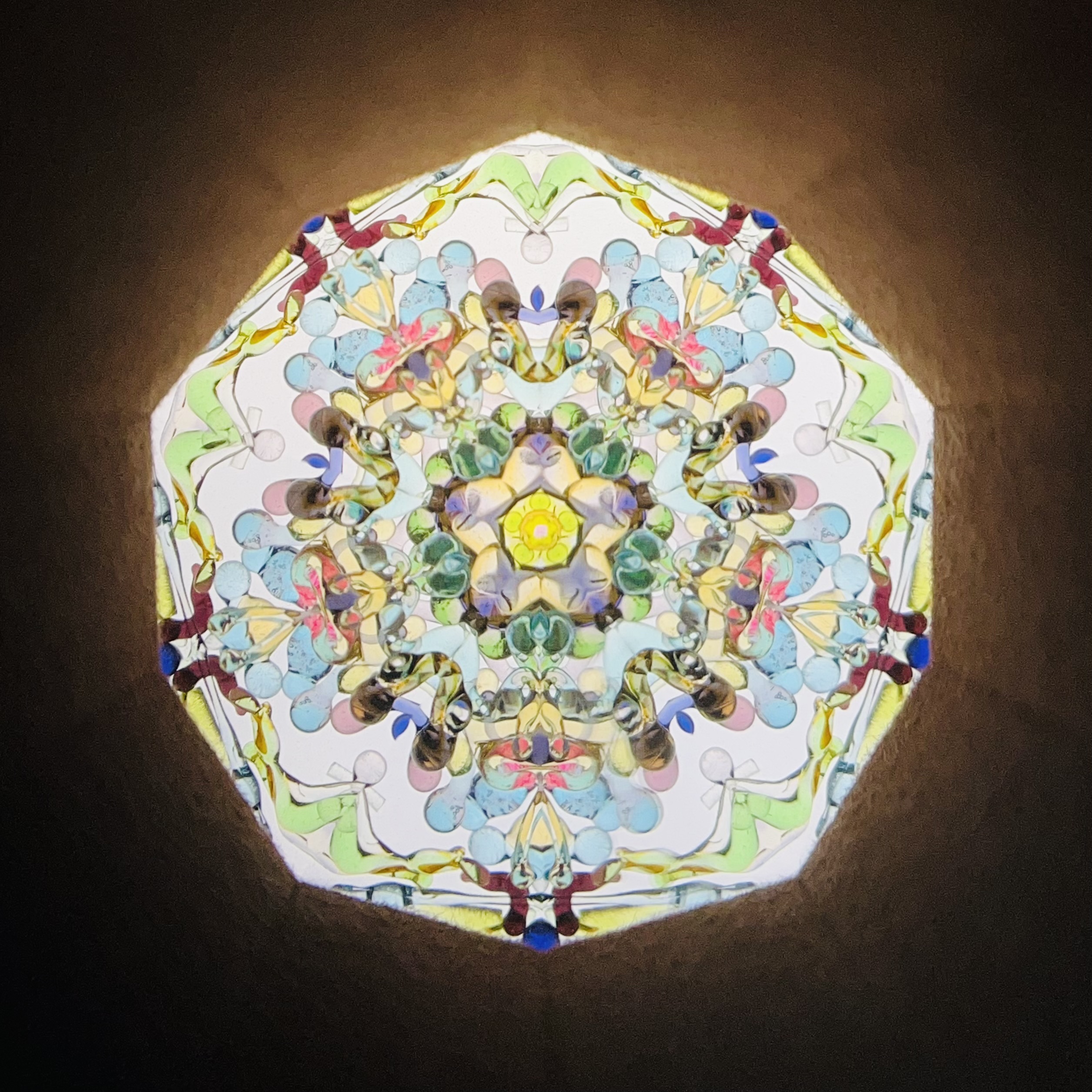 Kaleidoscope 万華鏡 万華鏡動画96「構造体万華鏡 - Architectural kaleidoscope