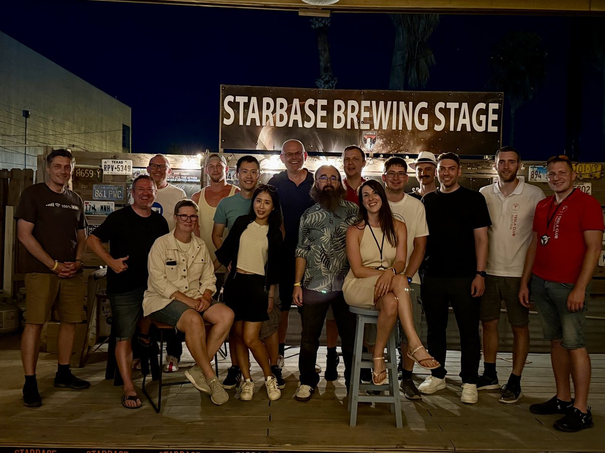 kdallasAT's tweet image. Our epic @TeslaClubAT Texas event has come to an end 🫶🚀

This group right here is amazing - our community grew stronger and new friendships evolved ❤️

Thank you Texas for making us feel so welcome! 🇺🇸