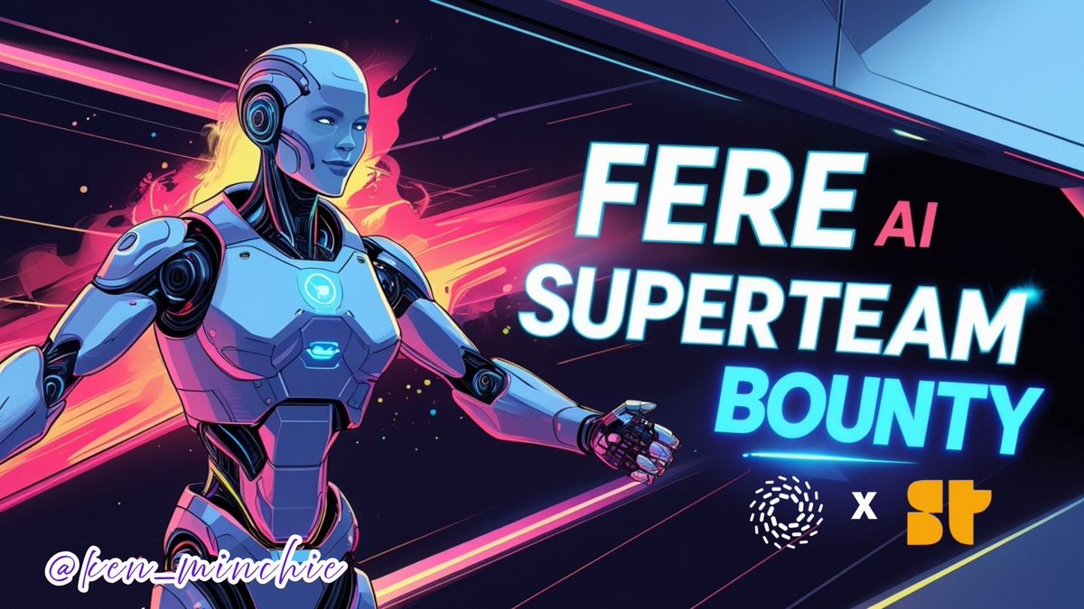 ken_minchie's tweet photo. 🔥  Meet @fere_ai — The 24/7 Crypto Intelligence Team That Never Sleeps 🧵

(🪙 Created for the @fere_ai x @SuperteamEarn bounty) https://t.co/nPx73QT04m