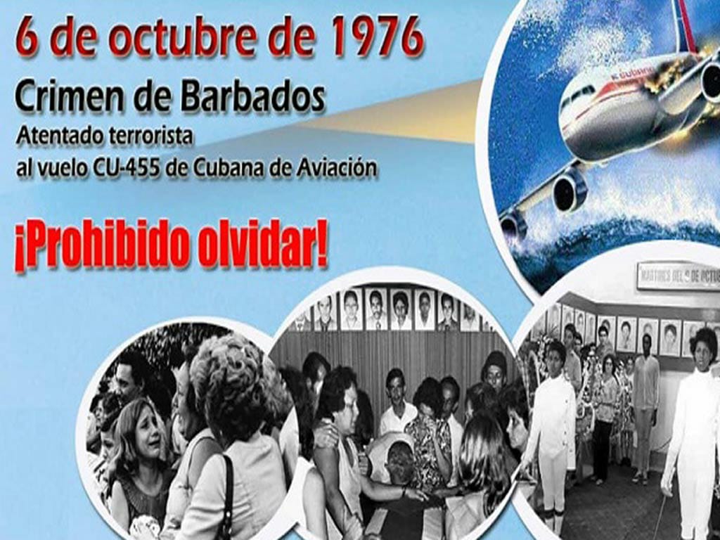 ¡Cuando un pueblo enérgico y viril llora, la injusticia tiembla!
                        Fidel Castro
Frase expresada por nuestro líder de la Revolución, en la despedida de duelo de los mártires de Barbados.  Acto criminal  ejecutado por terroristas al servicio de la (CIA).
