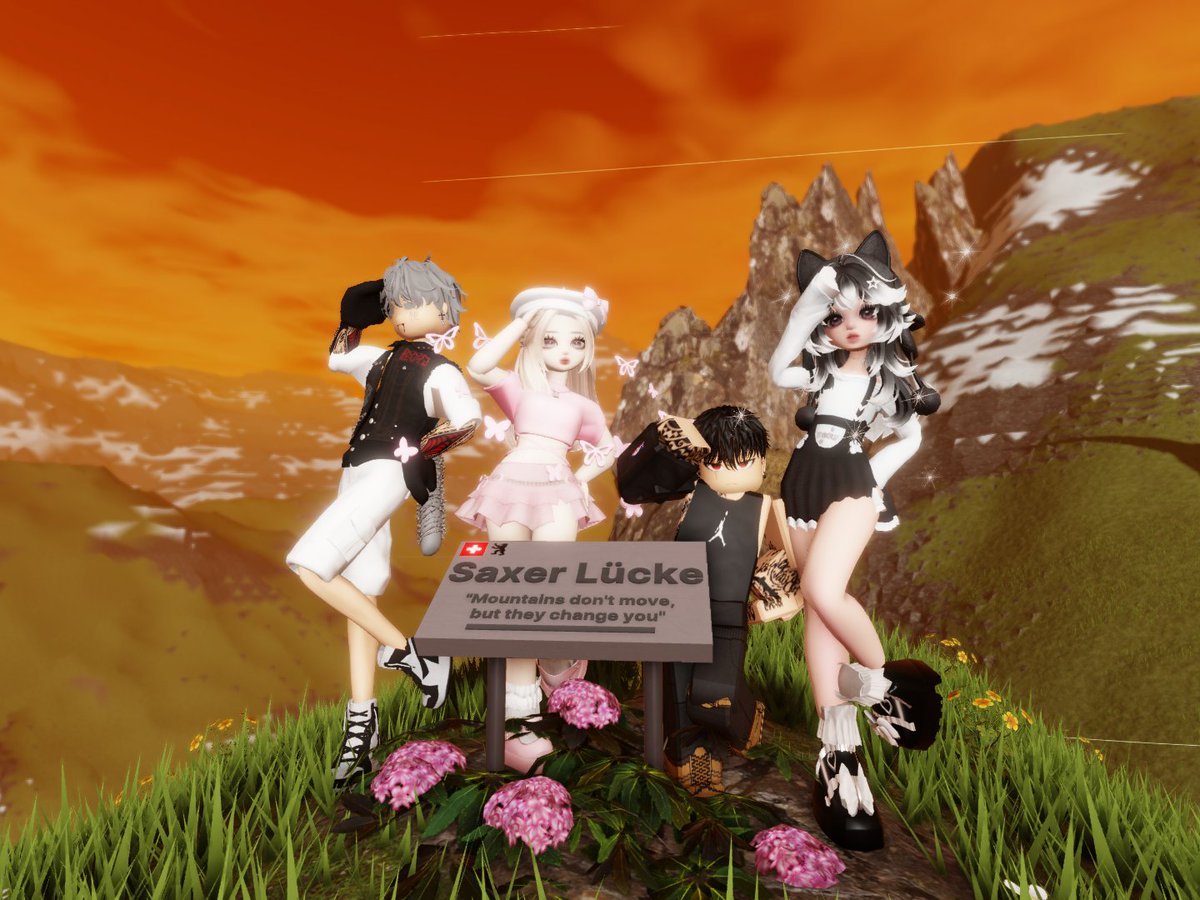 wfullsun's tweet image. mendaki ke Saxer Lücke bawa rombongan.