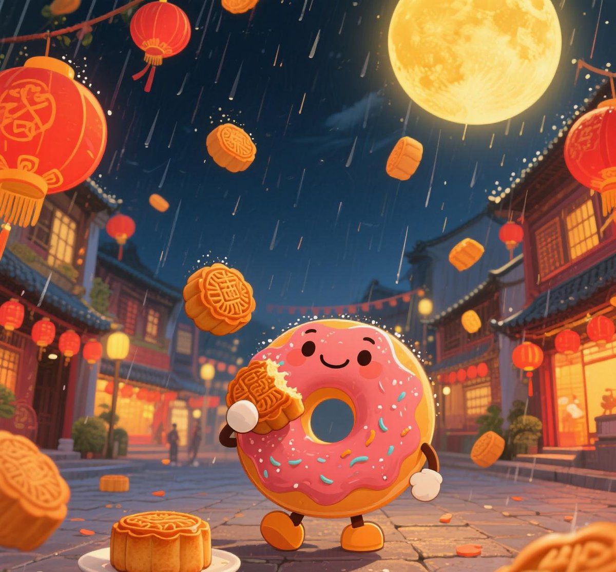 🍩🌕 Happy Mid-Autumn Festival! ✨
Even donuts love mooncakes tonight 🥮💫
Here’s to sweet connections, bright ideas, and a sky full of inspiration.
<a href="/donutai/"></a>  <a href="/GigiWillliams/">Gigi | Donut</a>  <a href="/DonutQueenLuna/">Donut Queen Luna 🌙</a>  <a href="/kickstarter1337/">KickstartΞr</a> @kirakira9915 

#MidAutumnFestival #DonutBrowser #SweetFocus