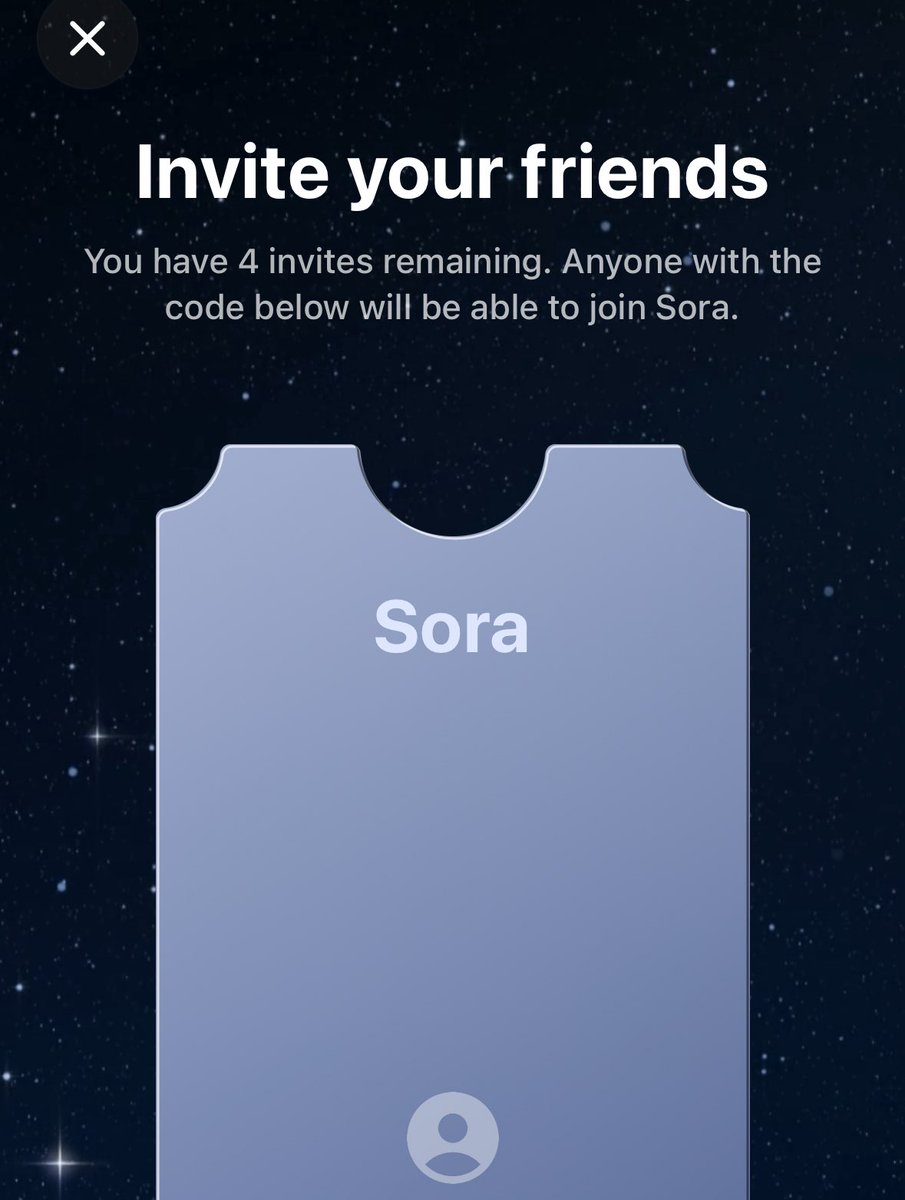 mvp_valmir's tweet image. Sora 2 is crazy
First 20 people who LIKE and follow will get free sora 2 invite code
Comment "SORA" and make sure ur dm is open 📩
#sora2 #sora2invitecode