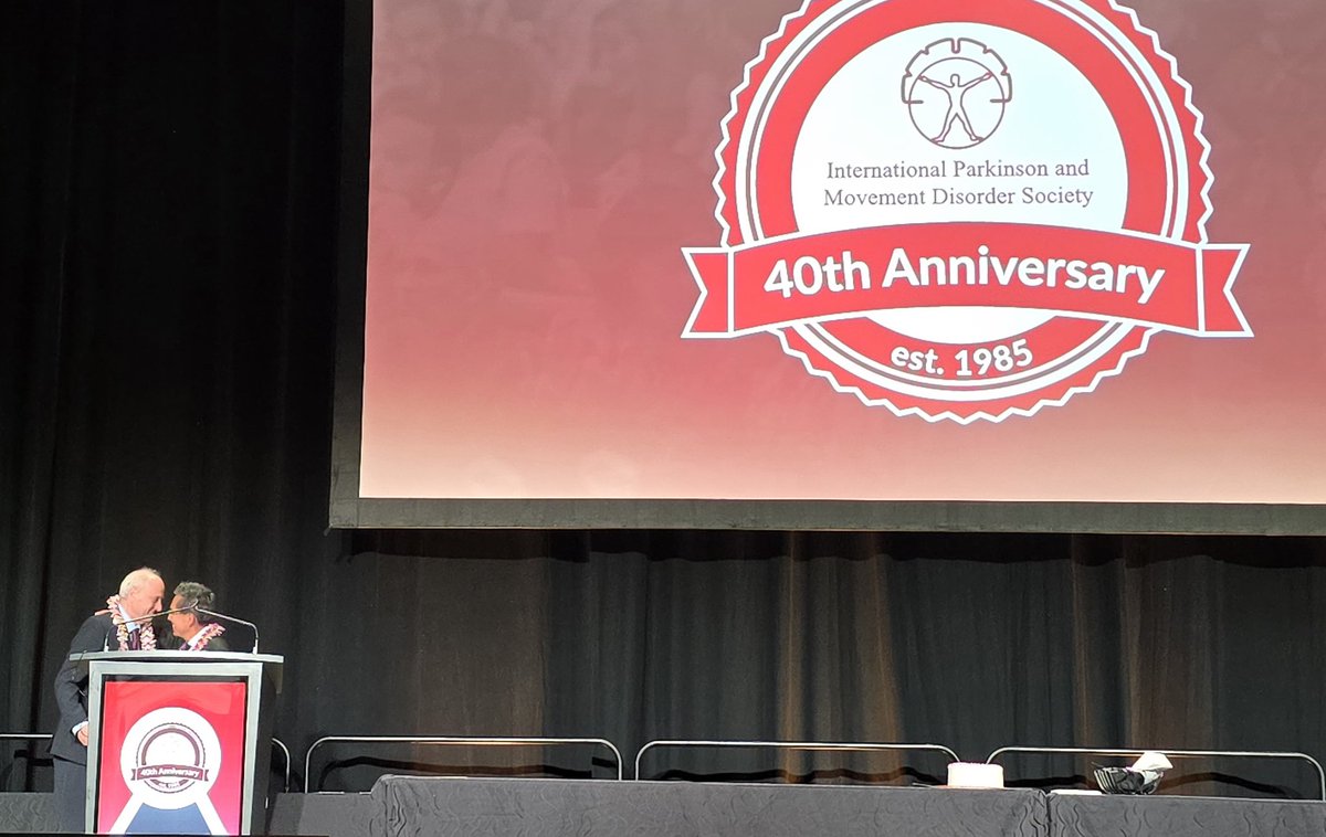 JackyGanguly's tweet photo. Heartiest congratulations Prof. @mmerello for MDS Honorary membership award #MDSCongress https://t.co/eoQlhRkEzJ