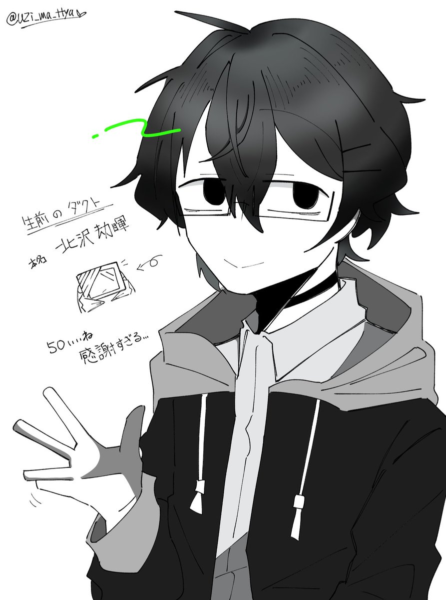 uzi_ma_ttya's tweet image. 昨日の絵が50いいね超えてて非常に
感謝と共に誰だこいつってなった人も
少なからず居そうなので…()

#抹茶の気まぐれ工房 
#創作
