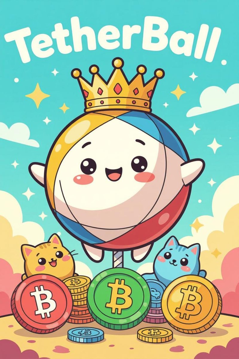 CryptoSuprtramp's tweet image. $TBALL for all! 🏐👑 🥑 It&apos;s #builtdifferent 
#tetherballcoin