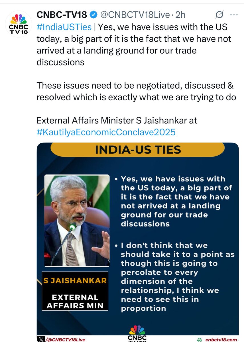 GANNTRADER2's tweet image. India US deal now is difficult for next month or so