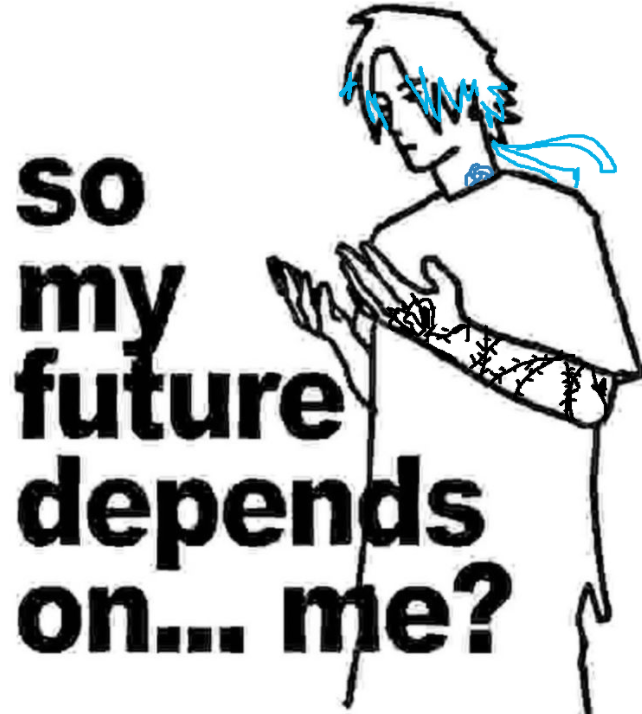 found this thing on pinterest so i turned it into kaiser cus it reminded me of him kinda