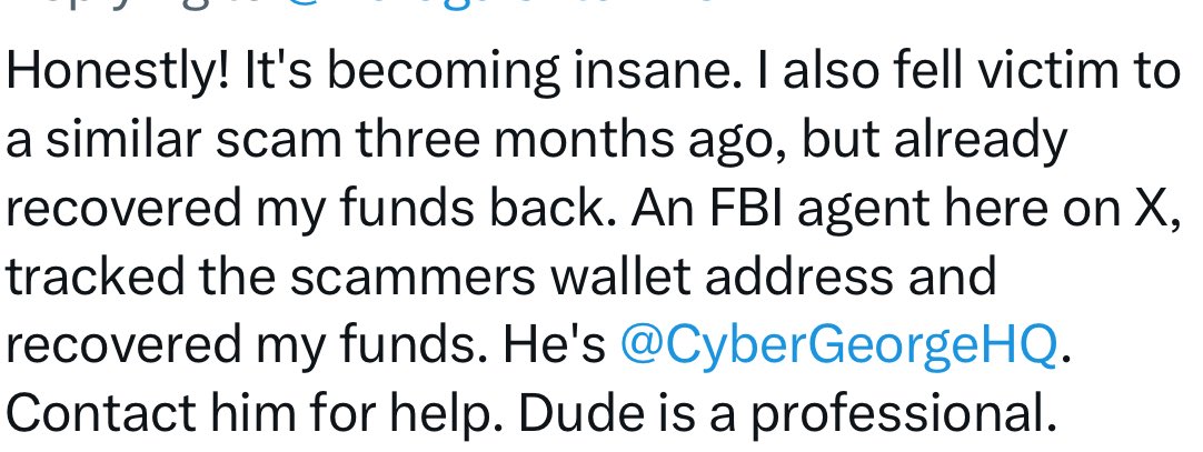 James Brackins (@cyberjamesb) on Twitter photo <a href="/CyberGeorgeHQ/">CYBER GEORGE</a> be careful with me. I liase with government officials. Get your bots off my page for your safety. I already have chats of people who you have scammed. Kindly avoid getting personally trailed by the FBI. If you proceed further action with me. Take consequences. <a href="/CyberGeorgeHQ/">CYBER GEORGE</a> be careful with me. I liase with government officials. Get your bots off my page for your safety. I already have chats of people who you have scammed. Kindly avoid getting personally trailed by the FBI. If you proceed further action with me. Take consequences.