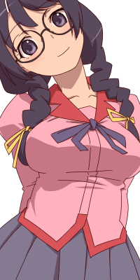 イメチェン後もアリですが、委員長スタンダードの頃がスキ #物語シリーズ