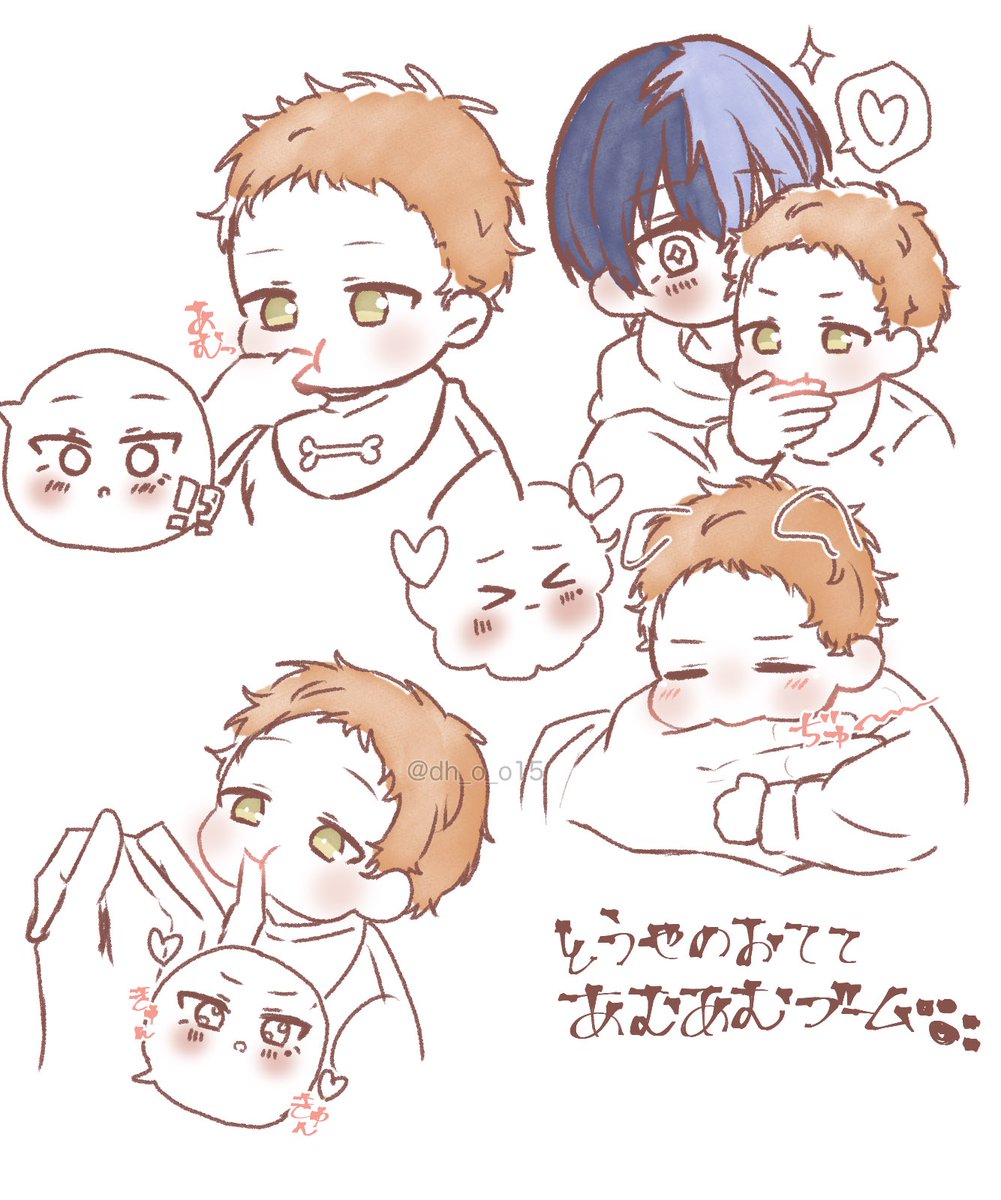 dh_o_o15's tweet photo. らくがき🥞☕️🍼　
母性爆発中☕️🧑‍🍼 https://t.co/rFicRdYapx