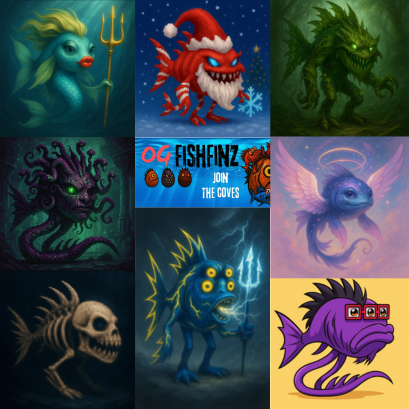 AquaDash25's tweet photo. Day 10 posting @OGFishFinz
The next evolution is here - introducing V2 Feedlingz! π§¬
π Enhanced visuals
π New glow animations
π Hybrid traits
From the depths of the Abyss, theyβve evolved beyond expectations.
#V2Feedlingz #OGFishFinz #Web3 @Ronin_Network https://t.co/fFArmVDgUd