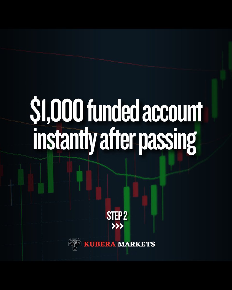 kubera_markets's tweet image. Why Kubera?
🔥 $1,000 funded account free with Pass Then Profit®
📊 Hold over weekends, scale up to $10M
💸 80% profit splits, instant payouts
We back traders, not fees.

#PropTrading #KuberaMarkets #FundedTrader