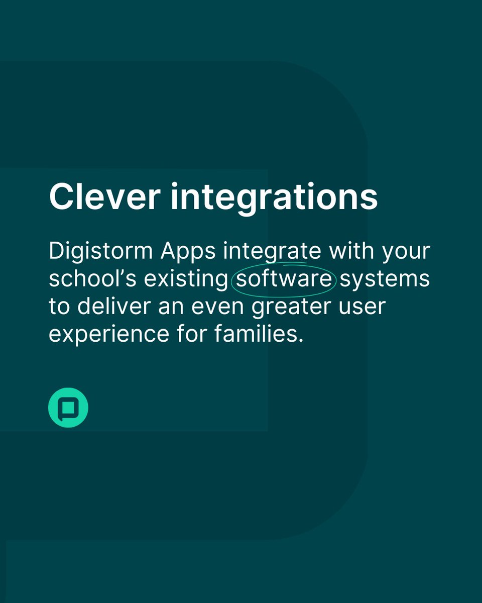 From  Clipboard to calendars and Veracross to Facebook. You name it, our Apps can integrate with it. digistorm.com/au/products/in…