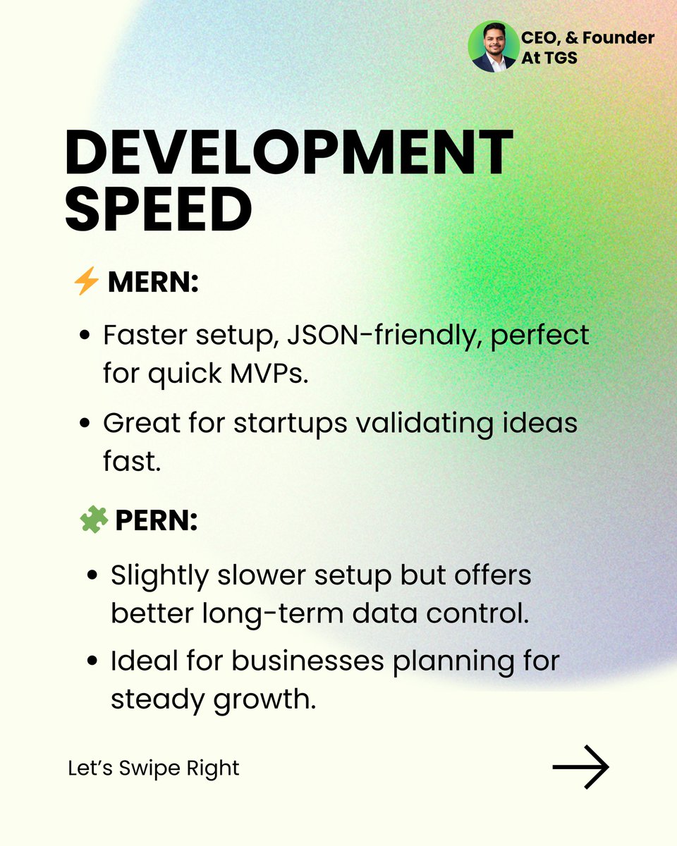 themahabubalom's tweet image. 💡 MERN vs PERN Which Tech Stack Is Perfect for Your Business?
Most founders get confused here both sound similar, both are powerful...
But choosing the wrong stack can cost you 💰, scalability, and speed.
Let’s break it down simply 👇
#TechStack #WebDevelopment #MERNvsPERN