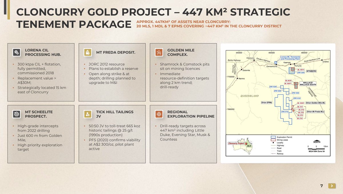 $AKN Has an impressive infrastructure and land package in the heart of gold and copper country in QLD.