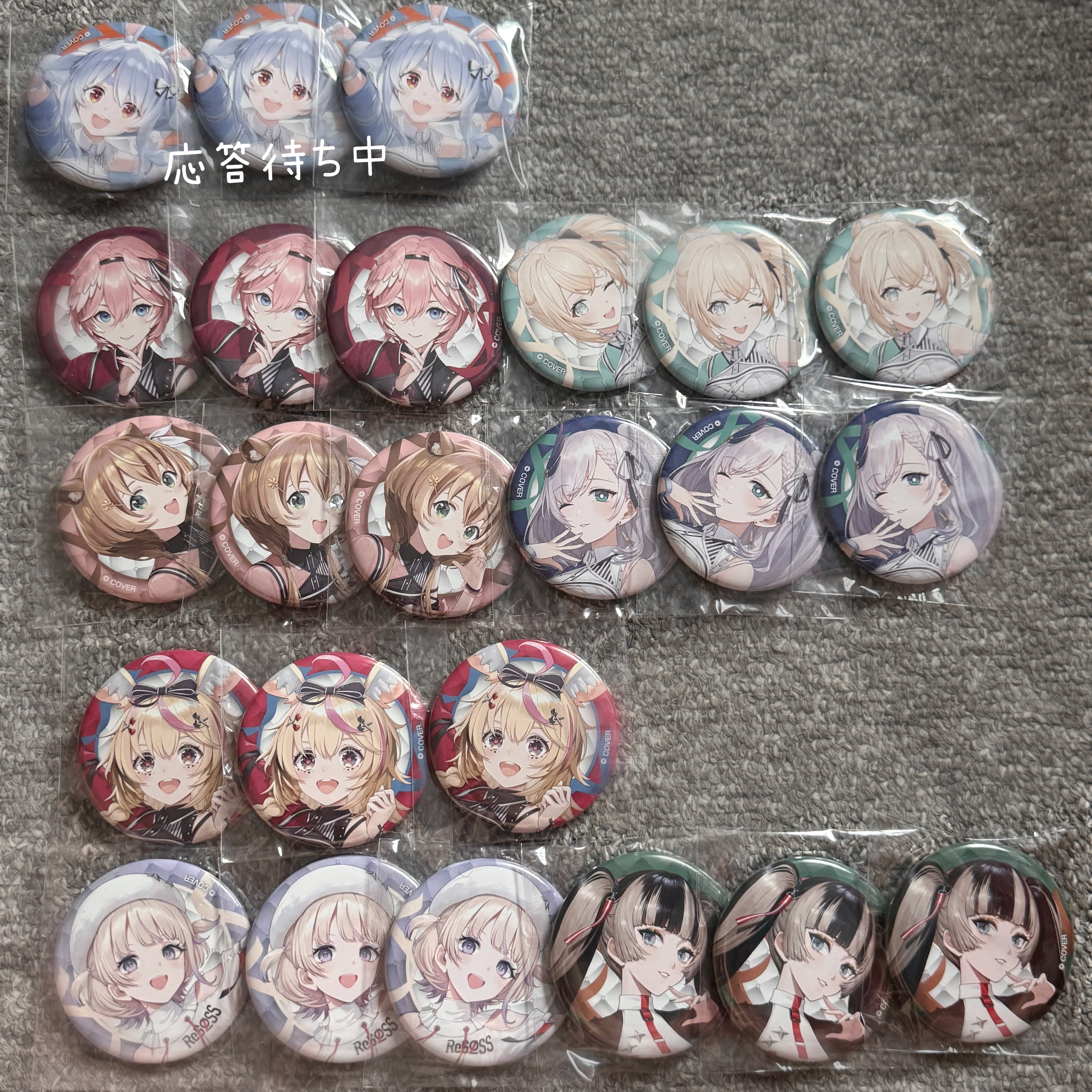 ホロライブ 6th fes CANバッジ 缶バッジ パヴォリア・レイネ ×30