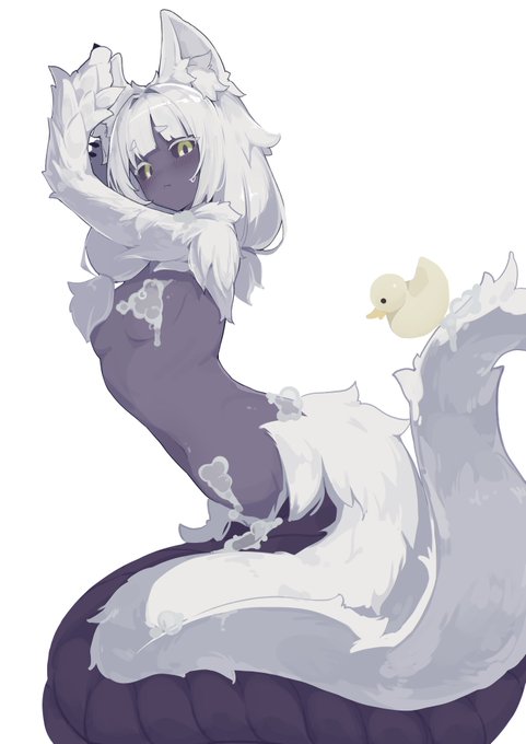 お風呂の時間!
#魔物娘図鑑二次 