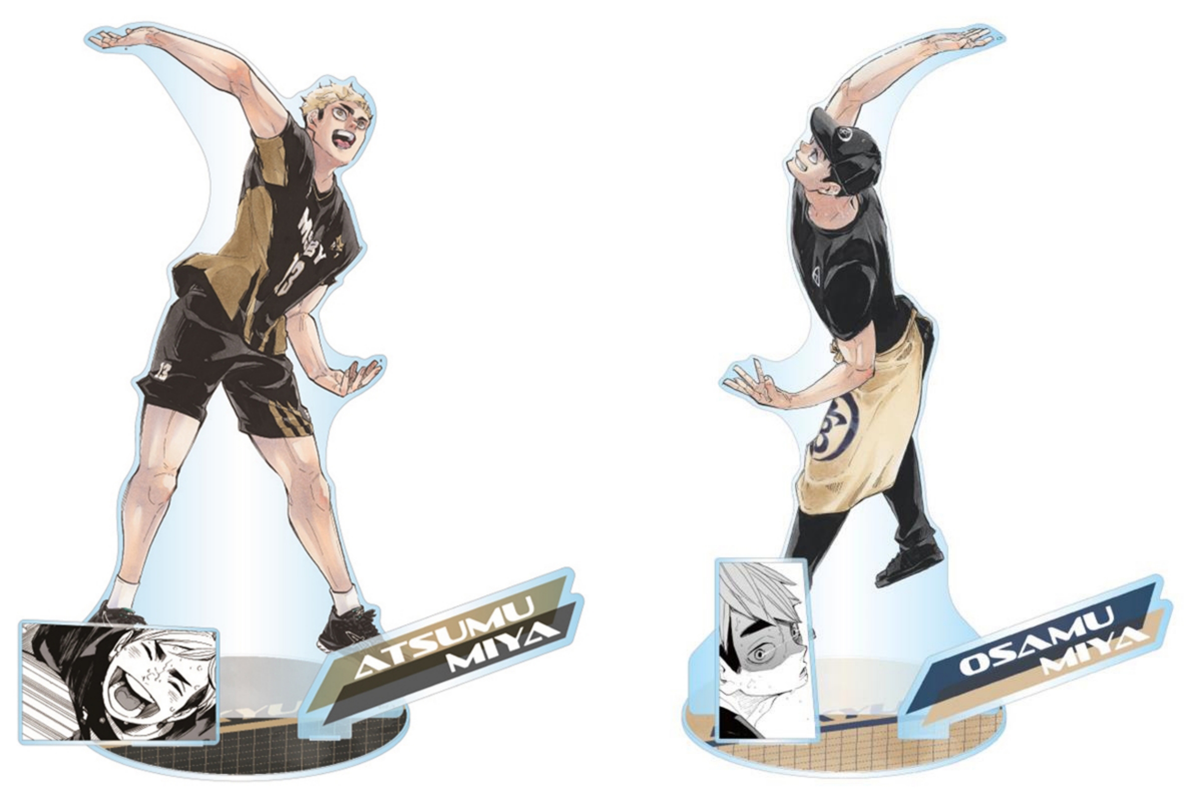 ハイキュー!! 宮侑 ジオラマフィギュア ジャンプショップ 2021 ハイキュー!! 宮侑 アクリルスタンド 名場面 ジオラマフィギュア