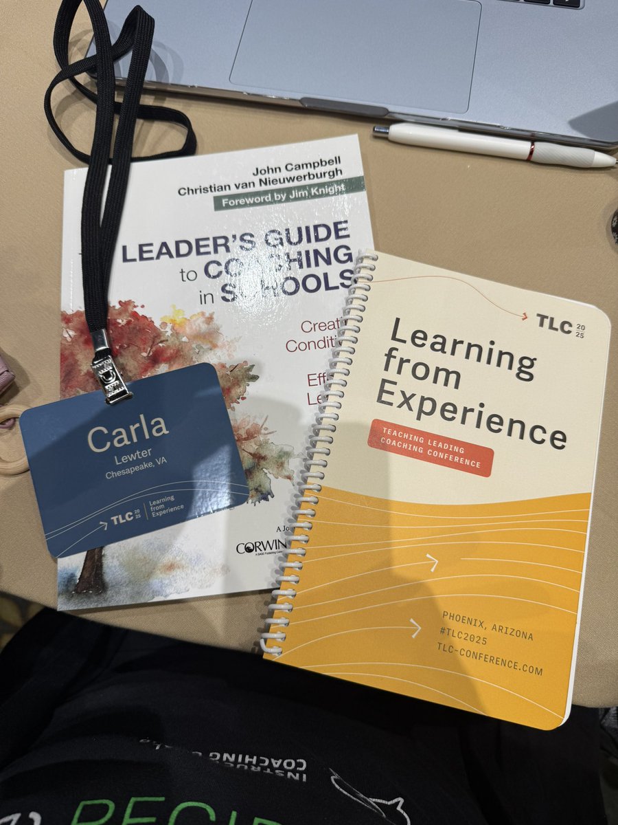 carlalewter's tweet image. Amazing Day 1 of Learning with @jimknight99 and John Campbell Coaching can have incredible impacts when we position leaders to have the space for coaching conversations. @CoachingPD #TLC2025
