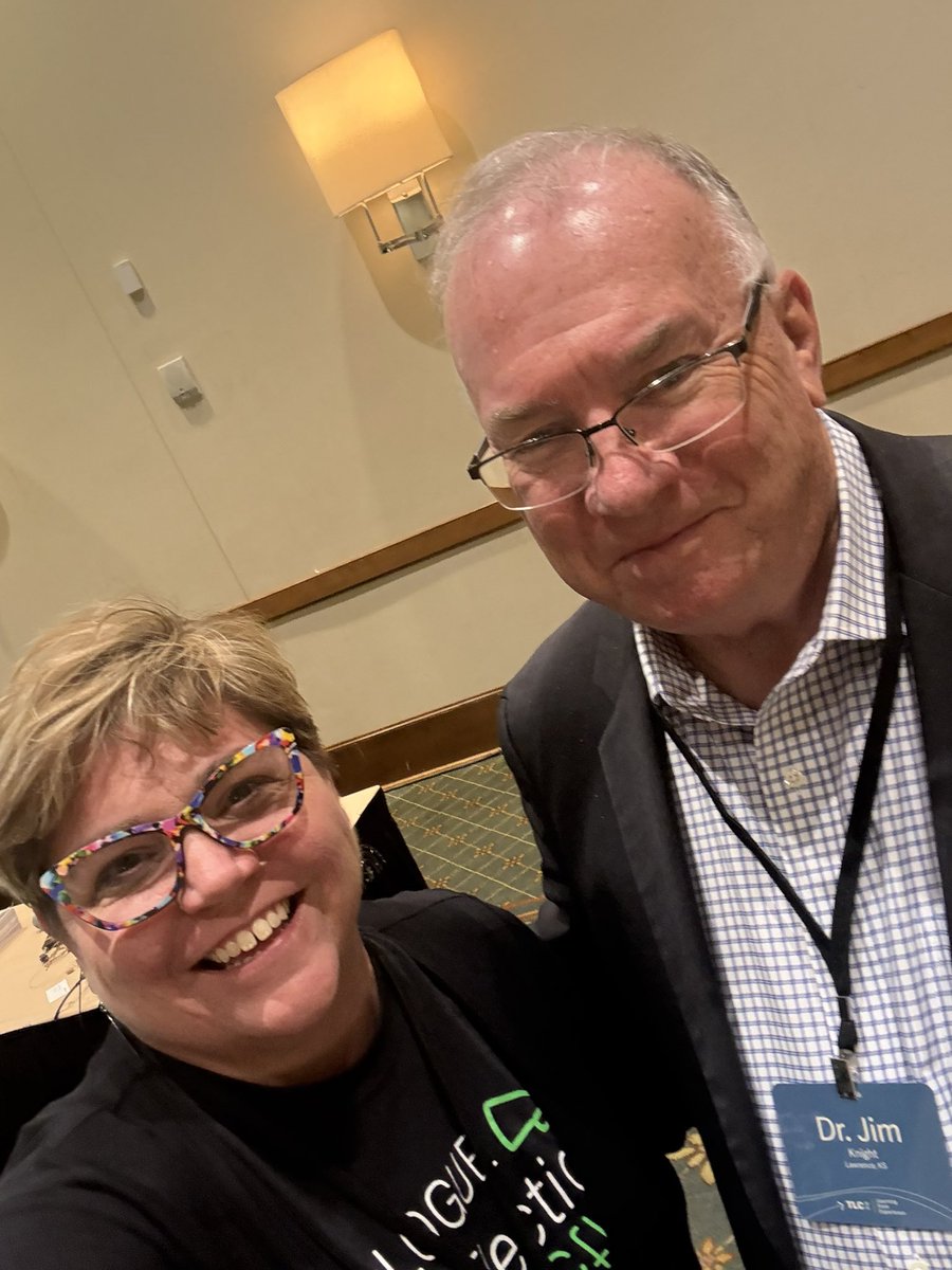 carlalewter's tweet image. Amazing Day 1 of Learning with @jimknight99 and John Campbell Coaching can have incredible impacts when we position leaders to have the space for coaching conversations. @CoachingPD #TLC2025