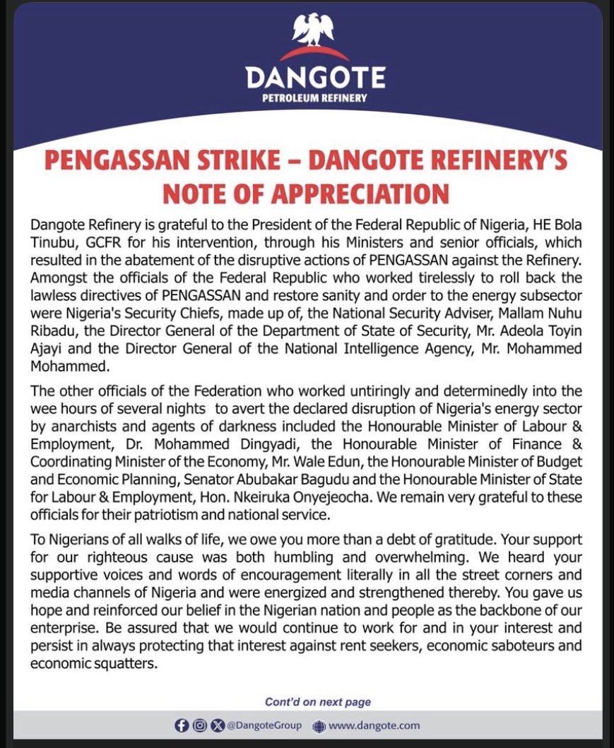 JosephOnuorah's tweet photo. Every working class professional anywhere in the world will have their stomach churning when reading this. 

Imagine what HR practices will be in an organization that writes like this

Almost like a message from 2 political parties - Bayo Onanuga of APC to Bolaji Abdullahi of ADC https://t.co/2yXWkcZ14n