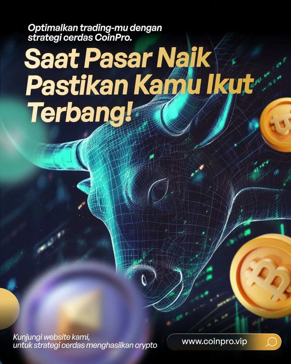 coinpro_id's tweet image. 🚀 Grafik hijau bukan cuma buat ditonton.
Yuk, ubah peluang jadi profit!
#CoinPro #CryptoProfit #TradingAI