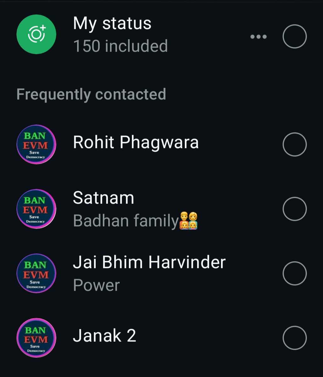 DrAVTARSINGH8's tweet image. मेरे कुछ near dears जिनहोंने अपने मोबाइल पर #BanEVM_SaveDemocracy की DP लगा रखी है।
अगर सभी लोग अपने मोबाइल पर यह DP लगा लें तो #SupremeCourt  तक एक मैसेज जाएगा कि भारत के लोग #EVM पर प्रतिबंध चाहते हैं। हो सकता है कि सुप्रीम कोर्ट कुछ करे।
#EVM_Is_Highly_Inaccurate…