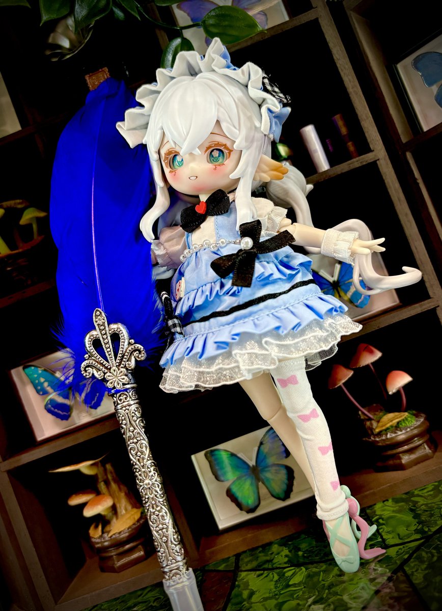 バニーちゃんビスクドール♥️ ハンドメイド ビスクドール バニーちゃん