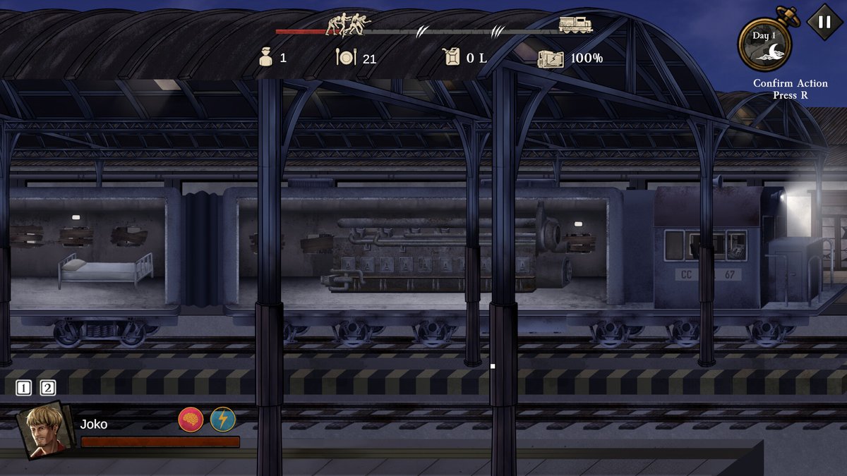 SPGMedia101's tweet photo. #indiegame
Introducing the upcoming 2D zombie survival side scrolling game, Rail of Sorrows. 

The game combine Into the Dead: Our Darkest Day with Final Station. 

Dev: @arcadesindo 
Steam: https://t.co/i0N5j7YxAd https://t.co/bCnMv99UZe