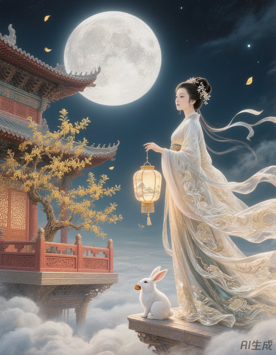 TencentHunyuan's tweet image. Happy Mid-Autumn Festival! 🌕 Celebrating the festival with a visual feast rendered by HunyuanImage 3.0. 🎨

Wishing everyone a beautiful time of reunion and joy. Build your own festive art with the global text-to-image leader!

Try HunyuanImage 3.0 now:
hunyuan.tencent.com/image/en?tabIn…