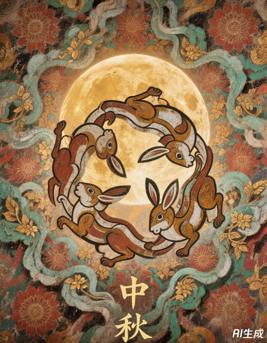 TencentHunyuan's tweet image. Happy Mid-Autumn Festival! 🌕 Celebrating the festival with a visual feast rendered by HunyuanImage 3.0. 🎨

Wishing everyone a beautiful time of reunion and joy. Build your own festive art with the global text-to-image leader!

Try HunyuanImage 3.0 now:
hunyuan.tencent.com/image/en?tabIn…