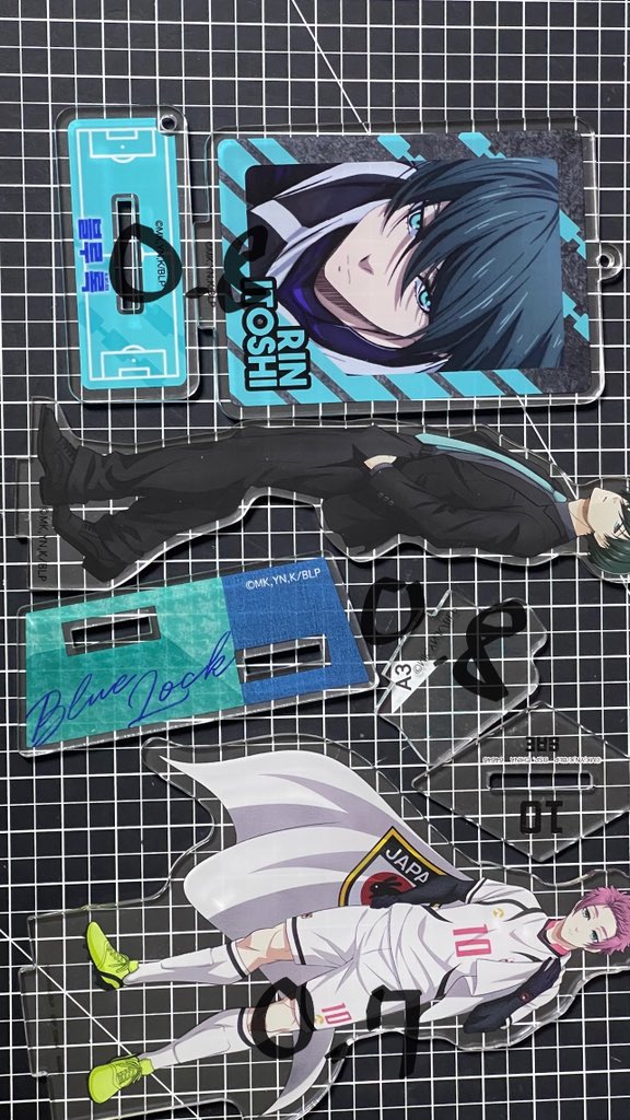 S0ilver_star's tweet image. #블루록장터 #블루록_장터 
블루록 린,사에,바치라아크릴 처분가 판매합니다