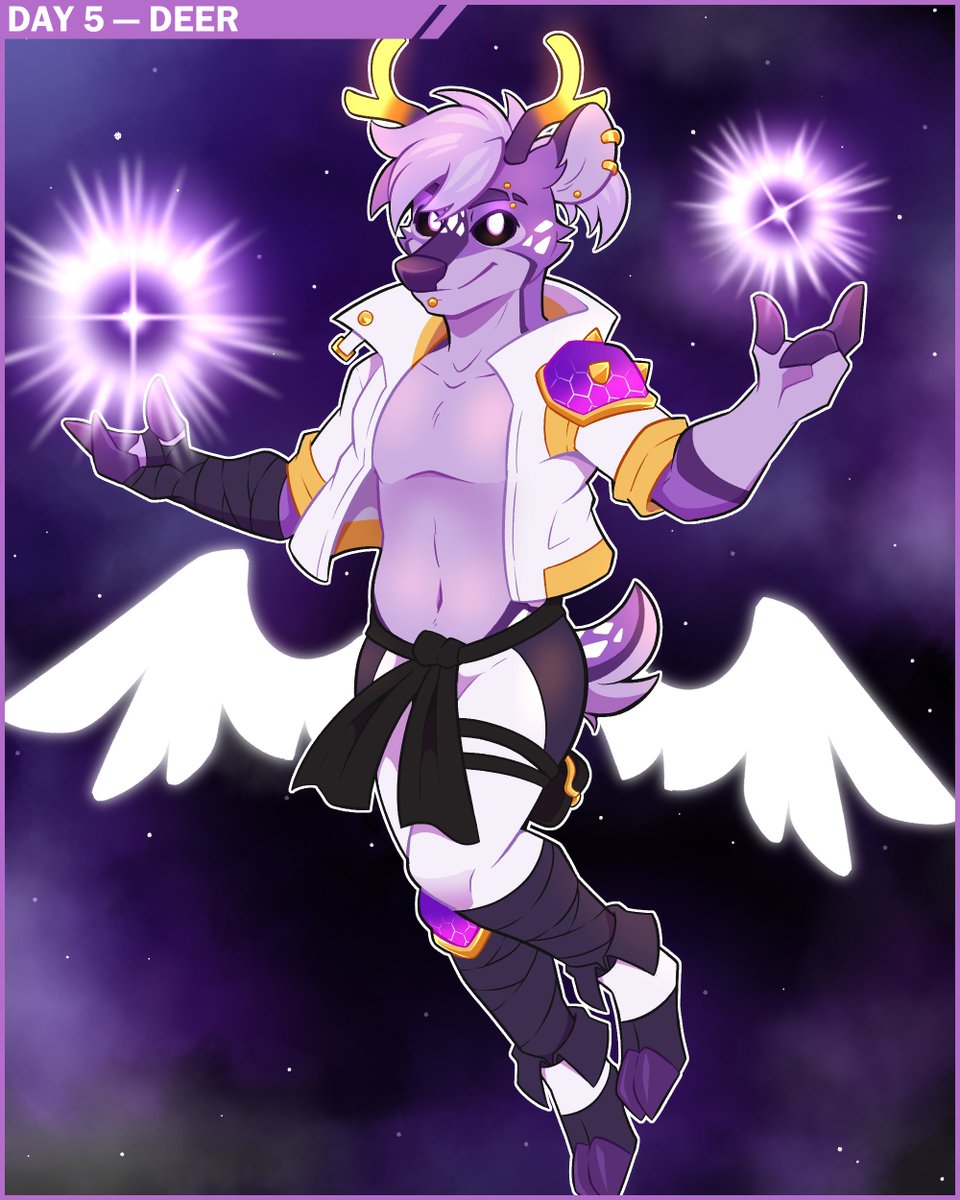 Regalito para <a href="/DeerMattyVT/">Deer Matty</a> uwu

#Inktober2025