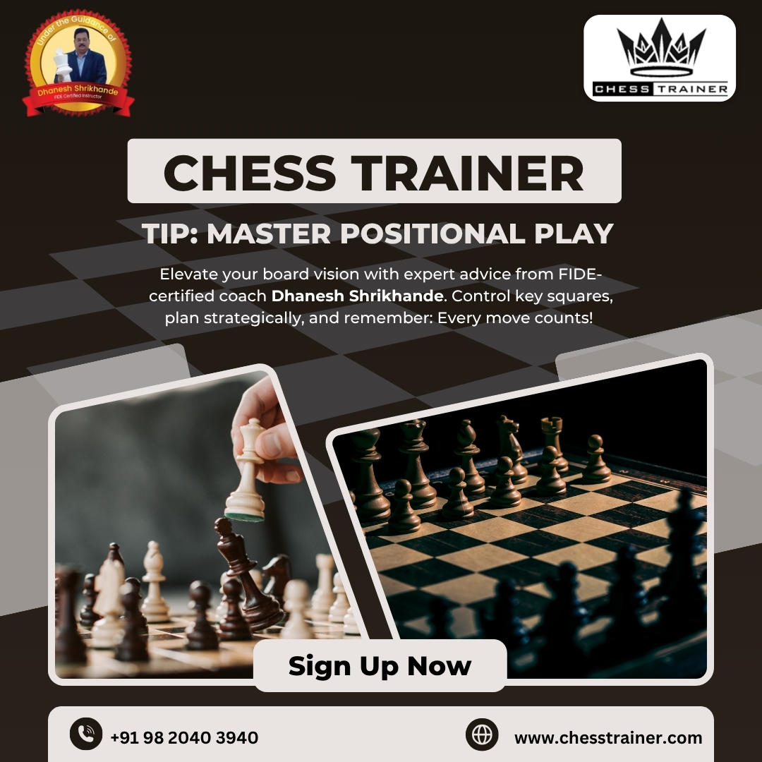 Chess_trainer91's tweet image. This week’s #ChessTrainer Tip: Positional Play 

Learn to:
🔹 Spot weaknesses
🔹 Improve harmony
🔹 Control key squares
🔹 Build positions where tactics flow naturally 

Ready to level up your game? Tap below for the full guide! 

#Chess #ChessTips #PositionalPlay #ChessStrategy