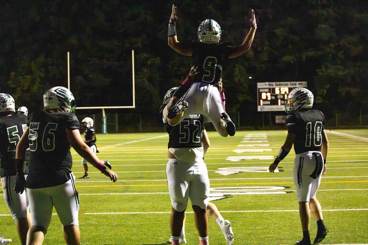Peninsula HS Football tweet media