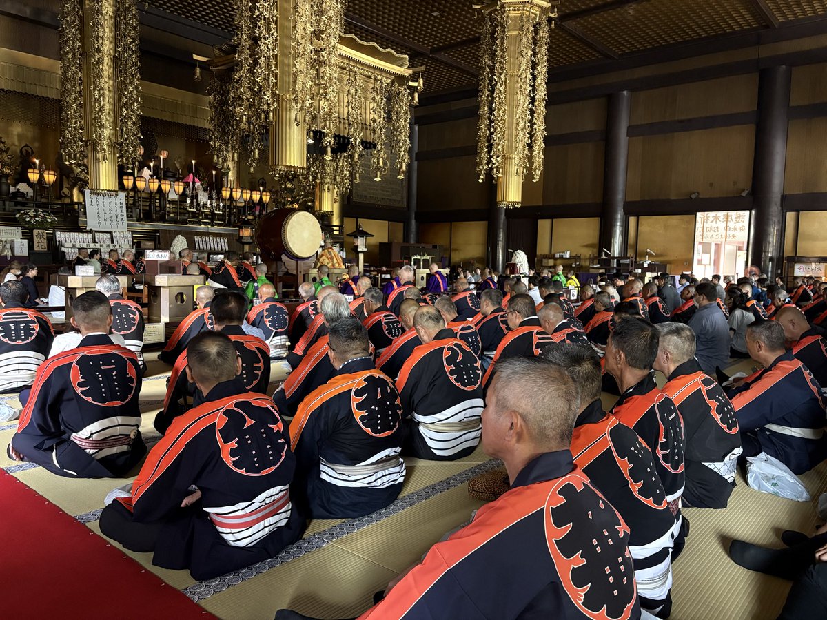 江戸消防記念会定例参詣 】 江戸町火消しの歴史を守り、その伝統と気風