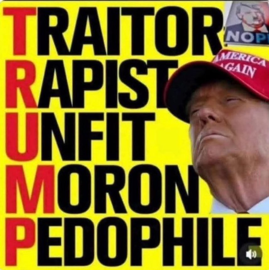 I will NEVER, EVER forgive the self-described “Christians” &amp; “patriots” who put this convicted felon, rapist, traitor, child-raping pedophile, racist, thief of thousands of classified documents, &amp; domestic terrorist who mounted a deadly coup against the government back in power.