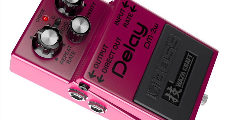 BOSS_jpn's tweet photo. DM-2Wは、BBDを使用したフルアナログ回路により、オリジナルDM-2のマイルドなディレイ音を完全再現。さらに、現代的な音楽スタイルにも対応するカスタム・モードを新たに搭載し、アナログの温かみとクリアーさを両立した革新的なディレイ・サウンドを創り出すことが可能です。
#BOSS_jpn #DM2W