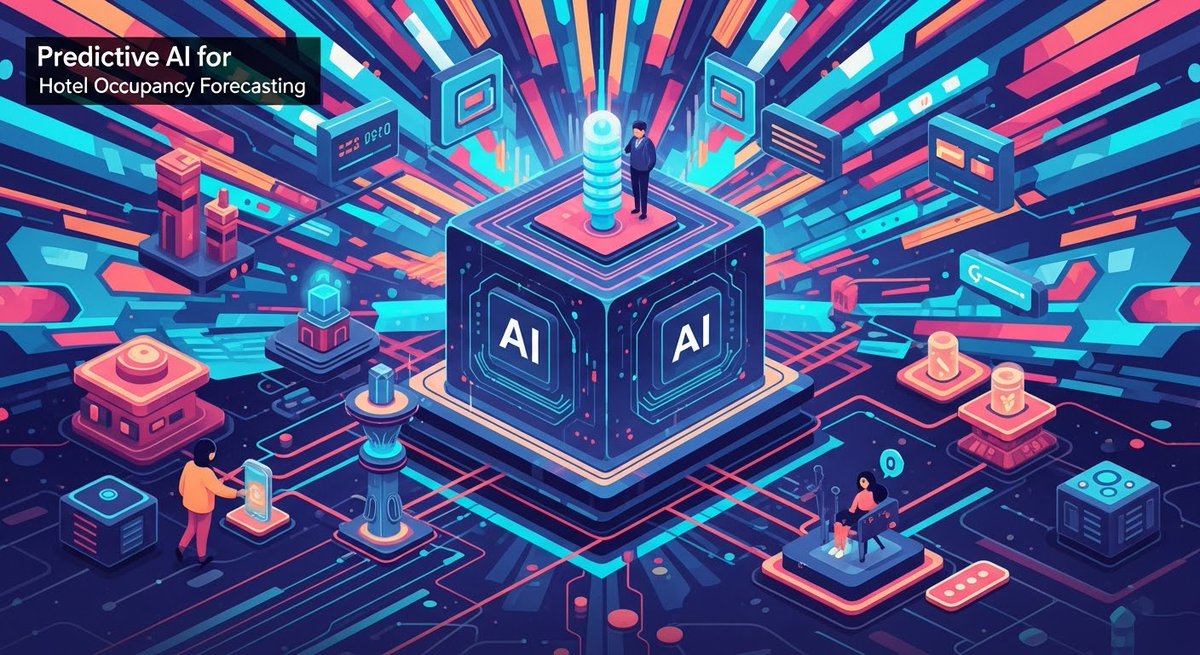 jusBooking's tweet image. Predictive AI for Hotel Occupancy Forecasting:
🔹 Powered by JusBooking – Hotel Software PMS
#PredictiveAI #HotelTechnology #HospitalityInnovation #HotelRevenue #AIForecasting #HotelAnalytics #SmartHotels #RevenueOptimization #HotelOccupancy #AIFuture #HotelManagement