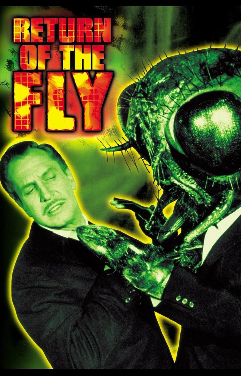 HelKrampen's tweet image. Film 5: Return of the Fly (1959) #SciFiScares #Horror31 themoviedb.org/movie/38126