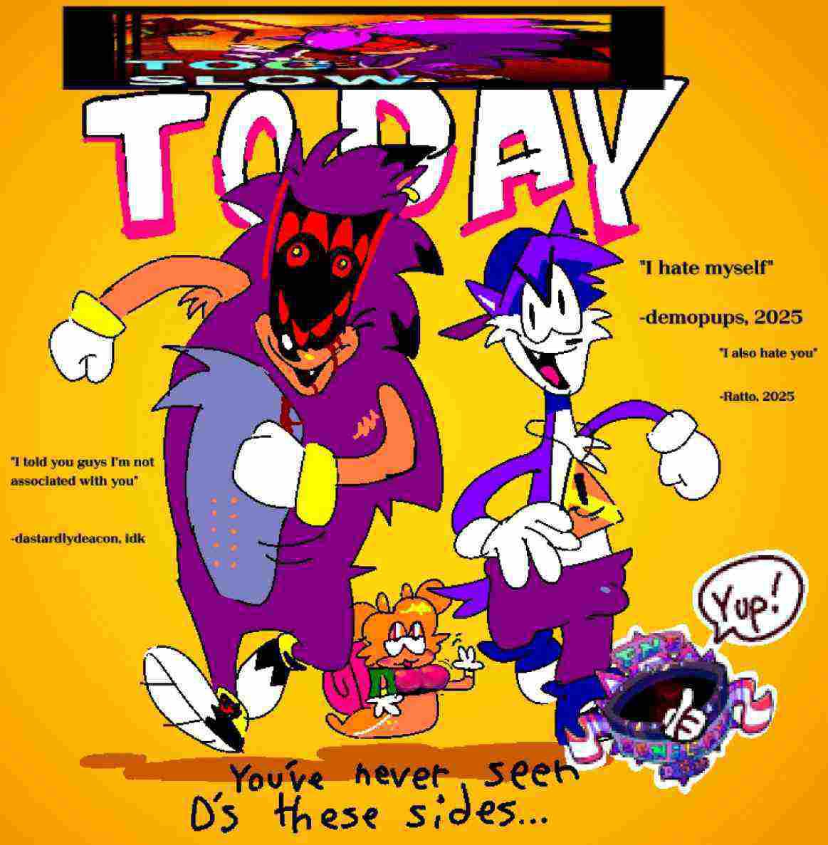 I made this (I’m so sorry)
#dsides #FNF