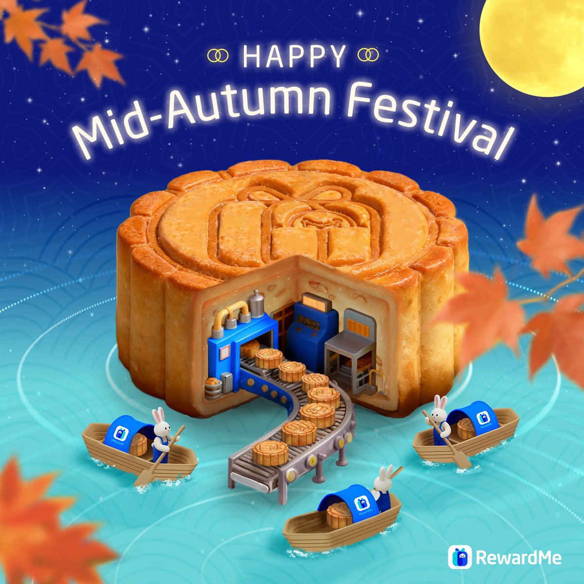 Celebrate the full moon with shopping rewards 🌙✨
Enjoy extra cashback this Mid-Autumn with RewardMe! 🎑

慶祝中秋月圓，賞你更多回贈！🌕✨
立即使用 RewardMe 享受購物回贈獎賞 🎁

🔗 Download now 下載連結：link.reward.me/rmx