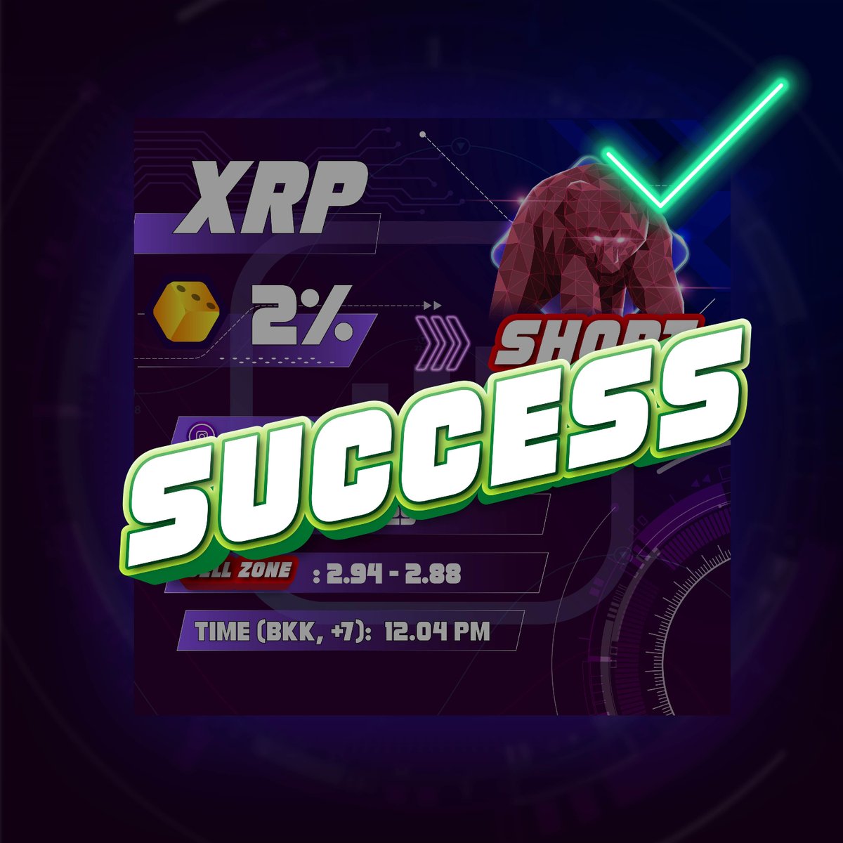 CryptosPredict's tweet image. Trade terminé ✅

Retrouvez toutes mes prévisions en hourly et daily sur mon compte Discord, sur X et mes vidéos YouTube 🎞️🎥

#trading #futurestrading #bitcoin #ethereum #trader #investissement #cryptotrading #btc #eth #tradingstrategy #technicalanalysis #tradingview #daytrading…