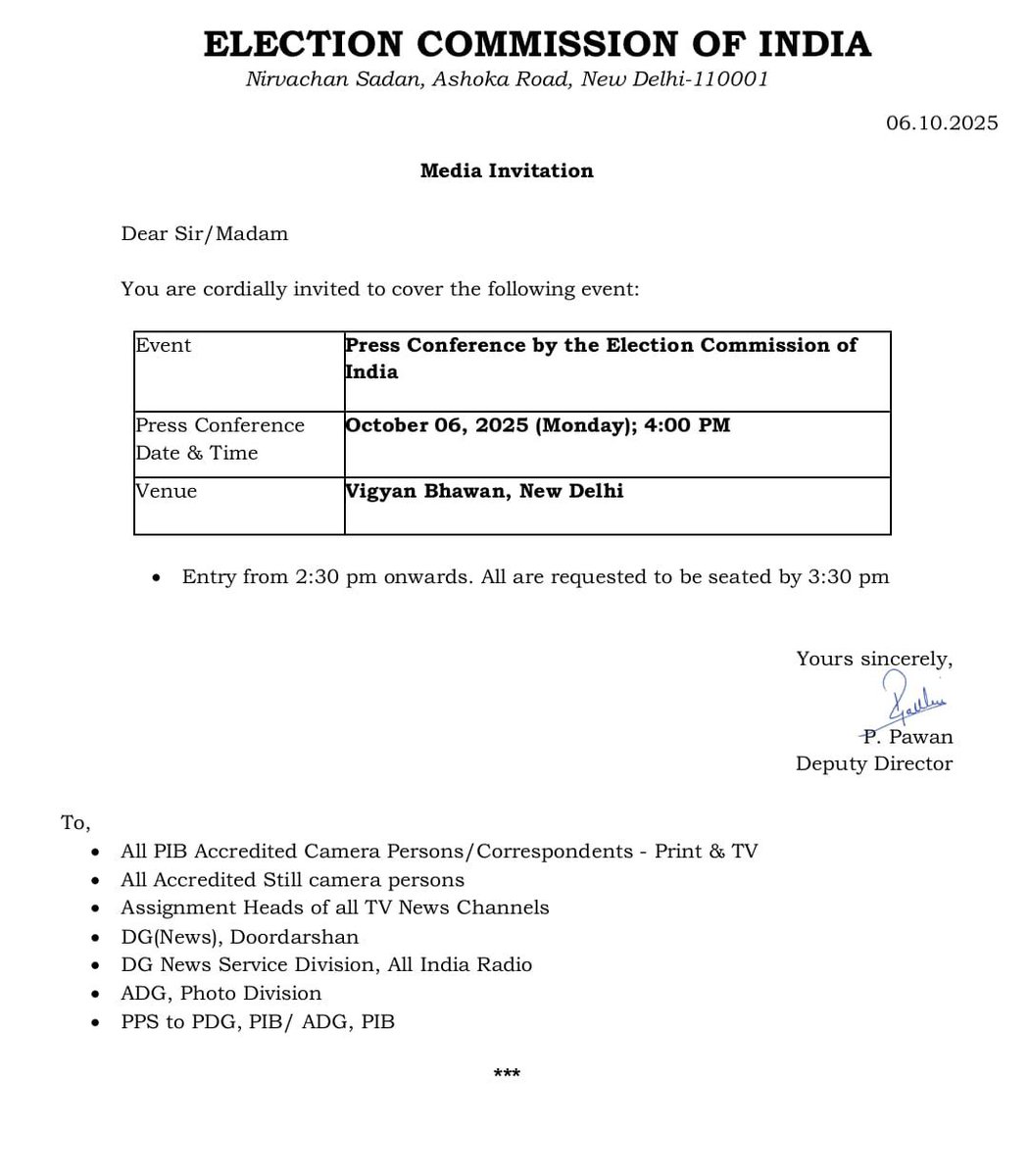 बिहार में चुनाव की तारीखों का आज हो सकता है ऐलान!!

#ElectionCommission #ElectionUpdates 
#BiharElections