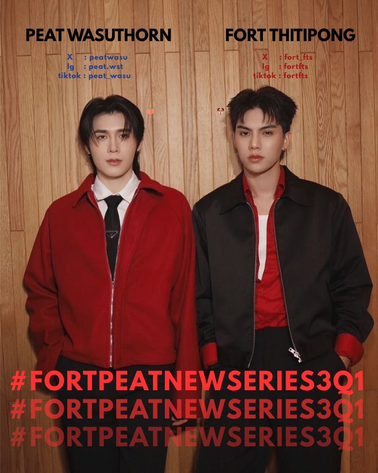Q1 is underway ~🎬

<a href="/fort_fts/">FortFTS (福福) #มหาสมุทร 🌊</a> <a href="/peatwasu/">peatwasu #ต้องรัก</a> 
#FortPeatNewSeries3Q1 
#FortFTS #Peatwasu #FortPeat