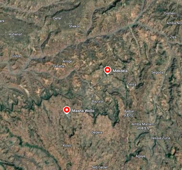 ⚡️Fano siege cuts off regime forces in Mekdela Woreda (📍South Wollo Zone, Amhara Region, Ethiopia) as fierce battles erupt around Masha town on October 2. Fano broke regime defensive lines, killed numerous regime forces, and encircled the town for five days, leaving regime
