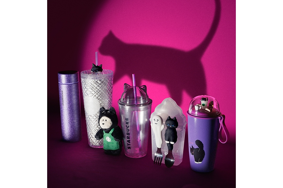 新品 スターバックス グリッターピンク タンブラー パープル ボトル